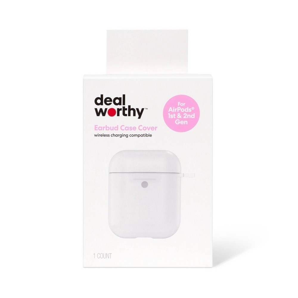 AirPods (1/2 Generation) Case - Dealworthy™ Clear